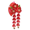jolis glands gland ventilateur épingle à cheveux fleur sakura japonais kimono chapeaux hanfu ventilateur pince à cheveux fille cheveux accessoires filles