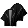 kimono japonais pour enfants de 3 à 14 ans, costume traditionnel pour garçons et filles, mode kimono haori, veste cardigan, vêtements de plage pour enfants, cape