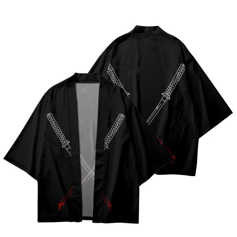 kimono japonais pour enfants de 3 à 14 ans, costume traditionnel pour garçons et filles, mode kimono haori, veste cardigan, vêtements de plage pour enfants, cape kimono japonais pour enfants de 3 à 14 ans, costume traditionnel pour garçons et filles, mode kimono haori, veste cardigan, vêtements de plage pour enfants, cape