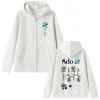 ado world tour 2025 hibana sweat à capuche avec fermeture éclair hommes femmes vêtements mode style japonais streetwear unisexe décontracté polaire veste zippée