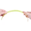 1/2 pièces plaine 3cm de large bandeau en satin filles tissu couvert bandeaux en résine cerceau de cheveux en plastique enfants bandes élastiques accessoires de cheveux