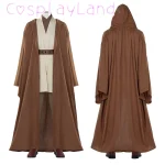 Obi Kenobi Cosplay Costume sur mesure étoile de film Cosplay Robe Jedi adulte hommes Halloween guerres Obi Costume ensemble complet tenue