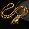 pendentif statue de cigale en clip, accessoires de bijouterie, breloque sculptée à la mouche, perle, collier pour femme et homme, fournitures