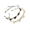 ins pearl bandeau de cheveux perlé pour filles, bandeau de sauna, nœud de style coréen, cerceau élégant, accessoires pour cheveux