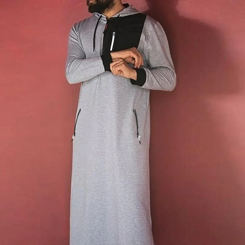 caftan arabe robe musulmane hommes jubba thobe à manches longues vêtements musulmans robe pour hommes longs sweats à capuche arabes caftan longue à capuche caftan arabe robe musulmane hommes jubba thobe à manches longues vêtements musulmans robe pour hommes longs sweats à capuche arabes caftan longue à capuche