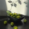 Plateau de décoration en bois massif, assiette à bijoux, Hall d&rsquo;entrée, rangement en forme de bois, plateau de fruits, bols de décoration de Table pour la maison