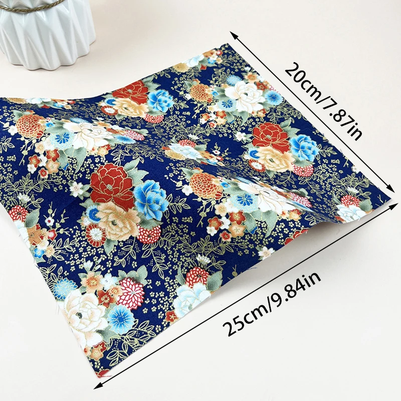 tissu kimono imprimé japonais, patchwork fait main, dessin animé, grille en coton, motif de fleurs, textile maison, 20x25cm, 5 pièces tissu kimono imprimé japonais, patchwork fait main, dessin animé, grille en coton, motif de fleurs, textile maison, 20x25cm, 5 pièces
