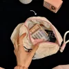 dessin animé sanrio hello kitty trousse de maquillage kawaii femmes portable grande capacité trousse de rangement de toilette portable voyage portable