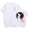 japon samouraï esprit t shirts pour hommes style japonais dos imprimé ample surdimensionné hauts t shirt bushido mâle cadeaux t shirt