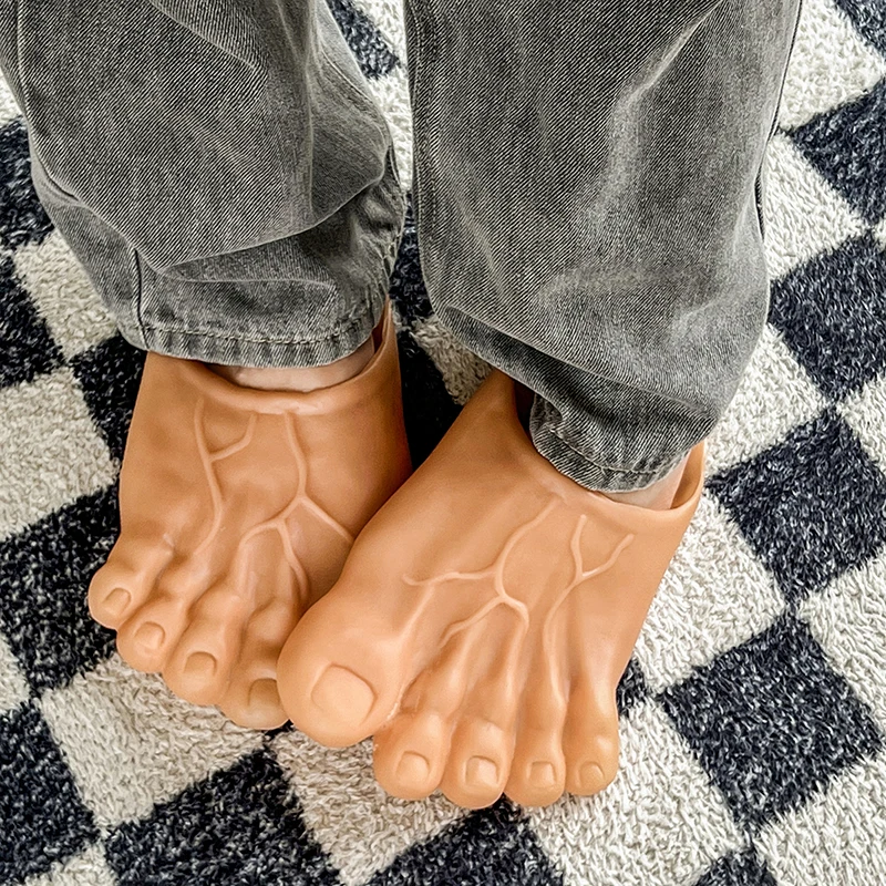 pantoufles drôles pour hommes et femmes, chaussures pour hommes, sandales pour hommes, chaussures de maison, chaussures de plage, pantoufles uniex, sandales bigfoot, objets pantoufles drôles pour hommes et femmes, chaussures pour hommes, sandales pour hommes, chaussures de maison, chaussures de plage, pantoufles uniex, sandales bigfoot, objets