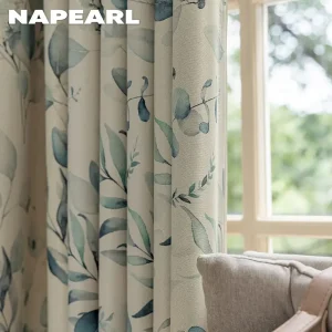 NAPEARL Village Style imprimé rideau fenêtre ombrage rideau Floral pour salon chambre décor à la maison 1 PC NAPEARL Village Style imprimé rideau fenêtre ombrage rideau Floral pour salon chambre décor à la maison 1 PC