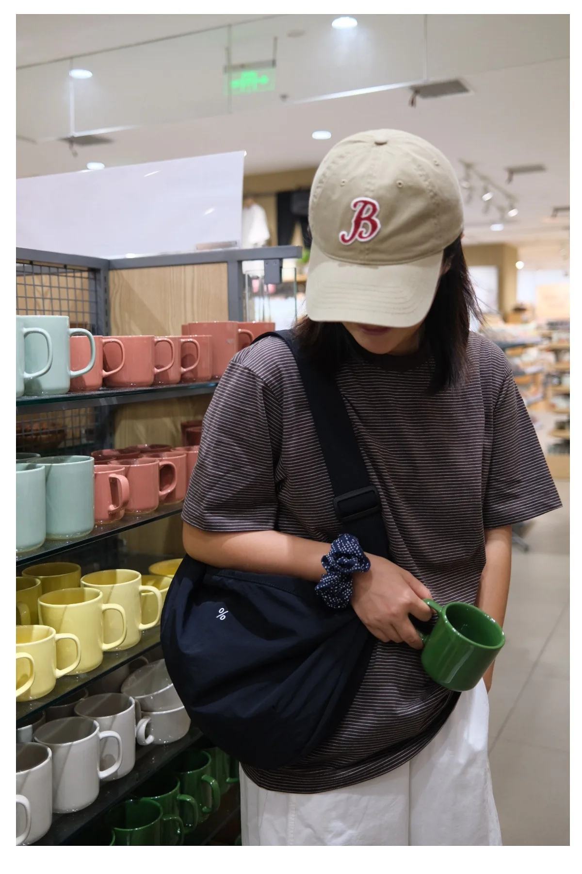 sac à bandoulière de grande capacité, style japonais, léger, polyvalent, décontracté, plein air, sport, sac à boulettes sac à bandoulière de grande capacité, style japonais, léger, polyvalent, décontracté, plein air, sport, sac à boulettes