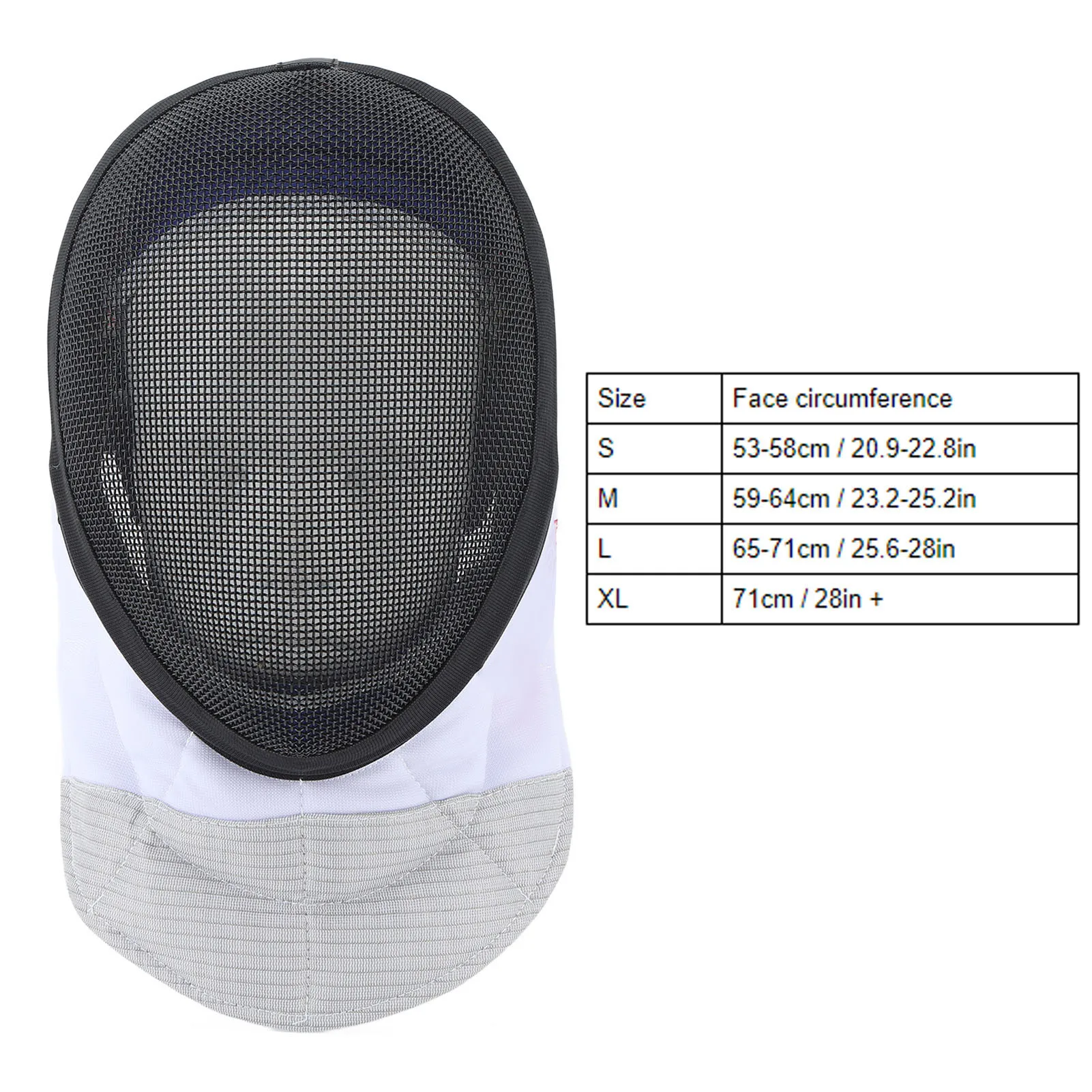 masque d'escrime masque de sport d'escrime casque de protection d'escrime avec bavoir rembourré pour la pratique quotidienne et la compétition noir masque d'escrime masque de sport d'escrime casque de protection d'escrime avec bavoir rembourré pour la pratique quotidienne et la compétition noir