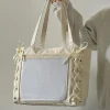 itabag japonais kawaii pour filles, sac à bandoulière en cuir pu de grande capacité, sacs à main avec ruban à nœud lolita jk, sac ita y2k, 2025