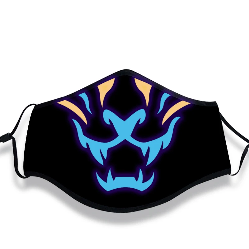 masque buccal cosplay lol kda akali, masque facial de fête tim ade, masque de fête d'halloween anime, élastique, réutilisable, lavable masque buccal cosplay lol kda akali, masque facial de fête tim ade, masque de fête d'halloween anime, élastique, réutilisable, lavable