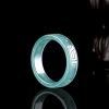 Jia Le/Original naturel de qualité A Jade bleu eau motif Antique bague sculpté à la main exquis mode hommes et femmes Couples cadeau Jia Le/Original naturel de qualité A Jade bleu eau motif Antique bague sculpté à la main exquis mode hommes et femmes Couples cadeau
