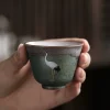 tasse à café en céramique de style japonais, 1 pièce, tasses à thé simples en porcelaine, verres, tasse à vin, tasses d'eau