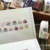 bande washi de dessin animé de style japonais, bande de papier esthétique ins, pour bricolage, manuel, scrapbooking, planificateur, ruban de masquage esthétique