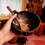 Ensemble de bols à noix de coco naturel, bol à salade en bois Ramen, ensemble de cuillères en bois de noix de coco, Smoothie, vaisselle de cuisine, bol à noix de coco Ensemble de bols à noix de coco naturel, bol à salade en bois Ramen, ensemble de cuillères en bois de noix de coco, Smoothie, vaisselle de cuisine, bol à noix de coco
