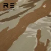 tissu ripstop 50% nylon 50% coton, bande de tigre, tissu tactique de camouflage désert/bleu, pour uniforme, en stock, offre spéciale