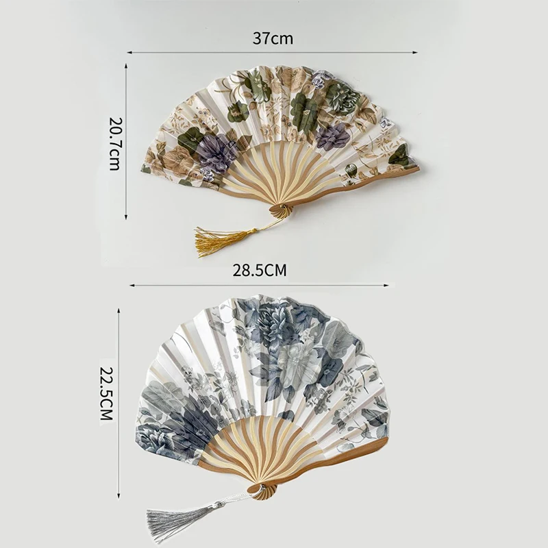 Éventail pliant en soie de style japonais chinois, éventail de mariage, cadeaux artistiques, éventail à main de danse, éventail de fleurs pliable en bambou vintage Éventail pliant en soie de style japonais chinois, éventail de mariage, cadeaux artistiques, éventail à main de danse, éventail de fleurs pliable en bambou vintage