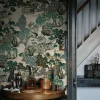 papier peint mural de jardin japonais, papier peint de paysage asiatique traditionnel pour décoration murale orientale de maison, papier peint pelable et collé