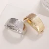 Épingle à cheveux simple coréenne pour femmes, mode élastique, barrettes en alliage d'argent doré, support queue de cheval, accessoires pour cheveux