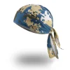 Écharpe de sauna imprimée pour hommes et femmes, bande de sauna d'été, casquette de pêche et de cyclisme, protection solaire, capuche de course, bandana de sport de randonnée, camsalomon