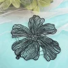 patchs de fleurs blanches pour bricolage, artisanat, couture, robe de mariée à coudre, décoration de vêtements de fête pour femmes