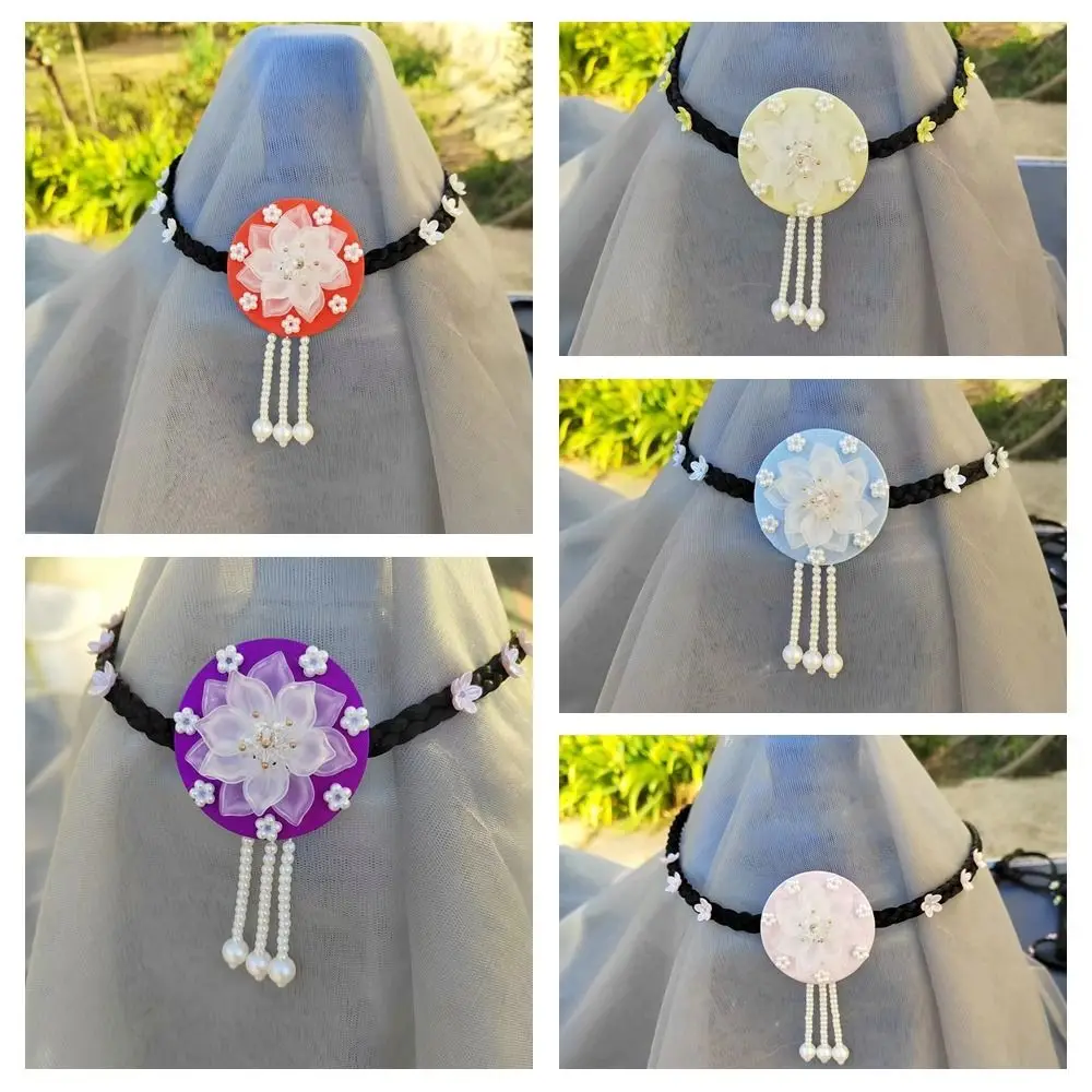 cadeau fleur hanbok perruque coiffure gland perle corée style ethnique bandeau perlé traditionnel scène danse cheveux cerceau filles cadeau fleur hanbok perruque coiffure gland perle corée style ethnique bandeau perlé traditionnel scène danse cheveux cerceau filles