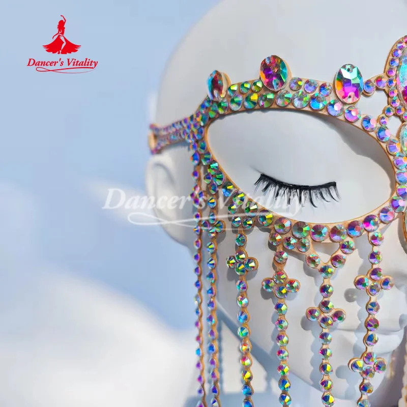danse du ventre senior ab pierres gland style exotique masque facial pour femmes masques de fête de bal accessoires de compétition de danse orientale danse du ventre senior ab pierres gland style exotique masque facial pour femmes masques de fête de bal accessoires de compétition de danse orientale