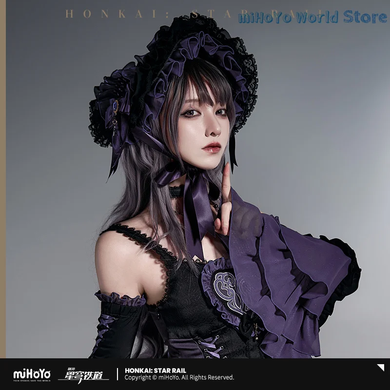 chapeau herta officiel mihoyo original merch honkai star rail herta thème impression série chapeau costume femme casquette lolita cosplay chapeau herta officiel mihoyo original merch honkai star rail herta thème impression série chapeau costume femme casquette lolita cosplay