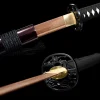 katana de samouraï japonais, épée en bois, saya en bois, épée d'entraînement iaito, épées, type ac, bambou tsuba, peut être personnalisé