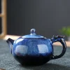 théières en céramique de style rétro japonais, théière kung fu en porcelaine, faites à la main, pots métropolitains uniques, service à thé, cadeau, 250ml, nouveau, 2025