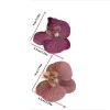 pince à cheveux en tissu fleur orchidée papillon style coréen orchidée fleur épingle à cheveux style bohème femme cheveux accessoires fille pince à cheveux