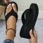 Tongs ultra légères élégantes pour femmes – Sandales douces d’intérieur et d’extérieur – Parfaites pour la plage, la piscine et les vacances – Séchage rapide Tongs ultra légères élégantes pour femmes – Sandales douces d’intérieur et d’extérieur – Parfaites pour la plage, la piscine et les vacances – Séchage rapide