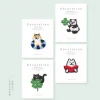 Patchs brodés d’animaux mignons pour vêtements, écusson à Coudre Patchs brodés d’animaux mignons pour vêtements, écusson à Coudre