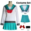 teruhashi kokomi cosplay costumes robe saiki kusuo no sai nan yumehara chiyo uniformes costumes d'halloween pour les femmes