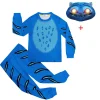 kpop chasseurs de démons tigre cosplay costume chasseurs de démons pyjama ensemble tigre modèle cos vêtements enfants halloween cadeau d'anniversaire