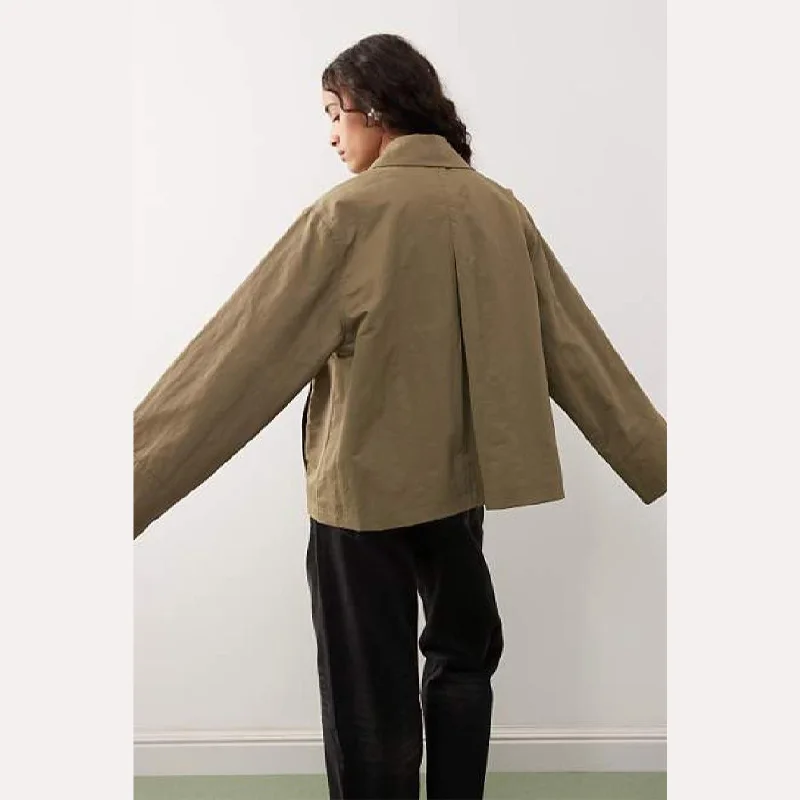 vestes à bretelles avec nœud papillon pour femme, manteaux amples à revers et manches longues avec poches, vêtements d'extérieur quotidiens de rue, automne 2025 vestes à bretelles avec nœud papillon pour femme, manteaux amples à revers et manches longues avec poches, vêtements d'extérieur quotidiens de rue, automne 2025