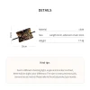 Épingles à cheveux brodées de fleurs pour femmes, bâtons carrés en forme d'éventail, baguettes rétro de style palais, accessoires de couvre chef tendance z