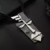 collier court noir avec pendentif masque vintage, bijoux de déclaration gothiques ;