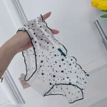 Slip japonais élastique et Sexy, sous-vêtements en dentelle transparente, culotte à volants avec nœud, mignon, doux, Lolita, pantalon confortable, Lingerie, pur désir