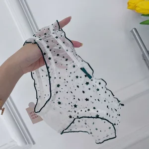 Slip japonais élastique et Sexy, sous-vêtements en dentelle transparente, culotte à volants avec nœud, mignon, doux, Lolita, pantalon confortable, Lingerie, pur désir Slip japonais élastique et Sexy, sous-vêtements en dentelle transparente, culotte à volants avec nœud, mignon, doux, Lolita, pantalon confortable, Lingerie, pur désir