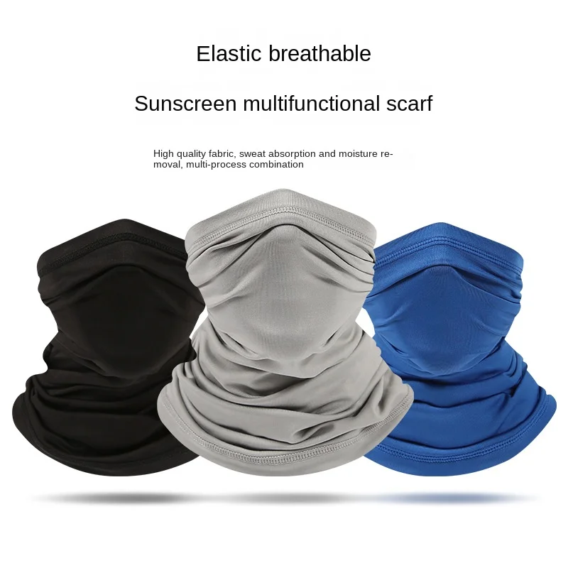 Desert Fox – bavoir de Protection solaire en soie glacée pour l’extérieur, couvre-cou pour moto, sport, Bandana magique, masque d’équitation, visage complet, printemps et été Desert Fox – bavoir de Protection solaire en soie glacée pour l’extérieur, couvre-cou pour moto, sport, Bandana magique, masque d’équitation, visage complet, printemps et été