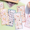 autocollants alimentaires japonais, fournitures artisanales pour journal indésirable, matériel de scrapbooking, planificateur, décoration de maison, papeterie pour bricolage