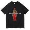 T-shirt de couple surdimensionné de style vintage! T-shirt unisexe doux 100% coton, imprimé graphique de dessin animé Harajuku tendance, mode Streetwear