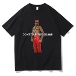 T-shirt de couple surdimensionné de style vintage! T-shirt unisexe doux 100% coton, imprimé graphique de dessin animé Harajuku tendance, mode Streetwear