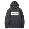 rock band o oasis logo sweat à capuche imprimé 2025 automne hiver nouveau chaud seling hommes femmes hip hop mode pull sweat à capuche décontracté