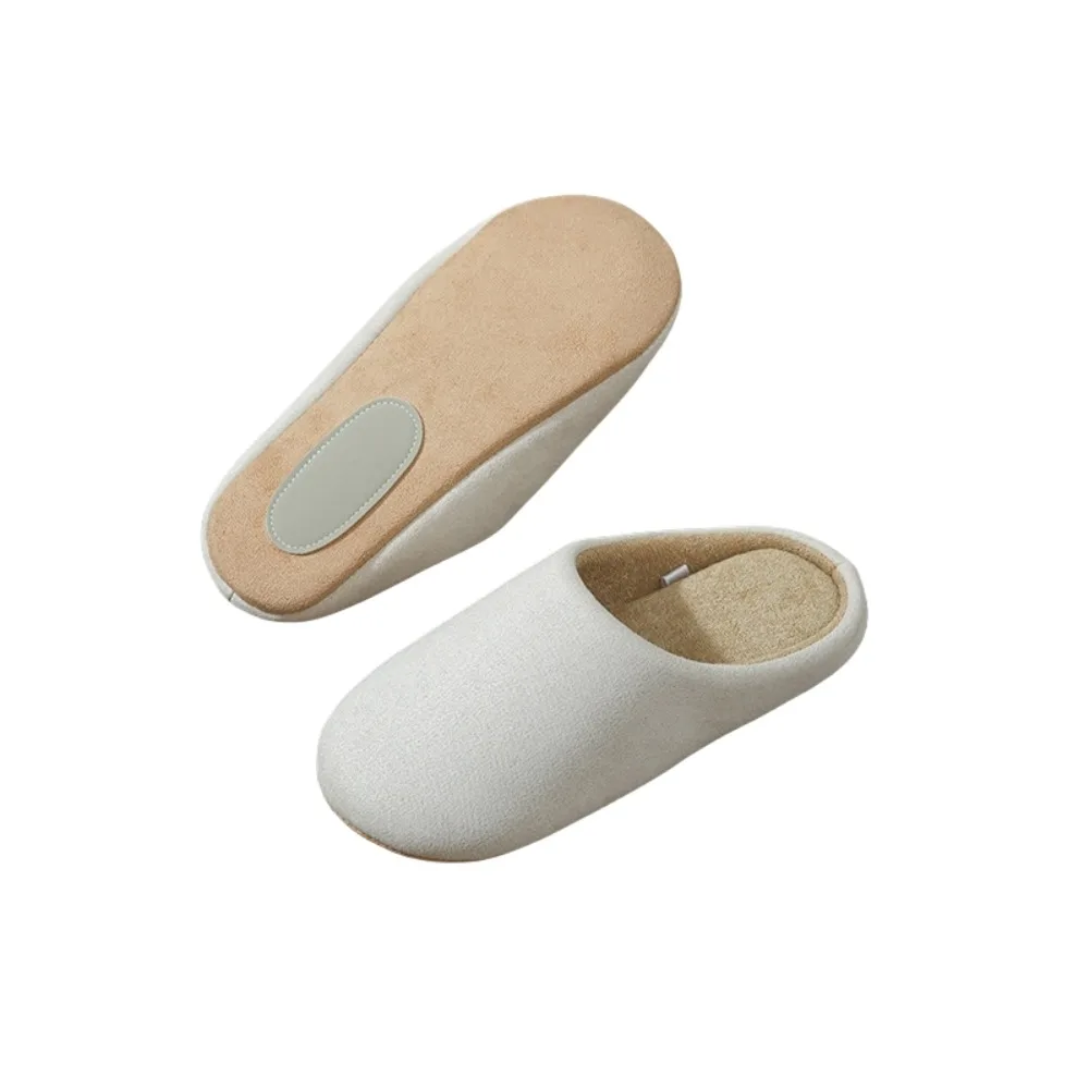Pantoufles de sieste confortables et décontractées en daim, pantoufles simples antidérapantes à bout fermé, chaussures de maison plates, pantoufles d’intérieur pour femmes Pantoufles de sieste confortables et décontractées en daim, pantoufles simples antidérapantes à bout fermé, chaussures de maison plates, pantoufles d’intérieur pour femmes